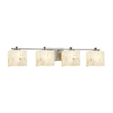 Lumenaria Era 4 Light Rectangle Vanity Light by Justice Design - FAL-8444-55