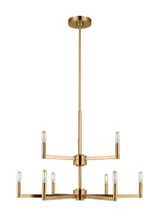 Fullton 9 Light Large Chandelier by Visual Comfort Studio - 3164209