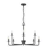 Marceline 8 Light Chandelier 22 Inch Tall and 37.85 Inch Wide by Millennium - 12508