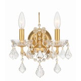 Filmore 2 Light Candle Style Wall Sconce by Crystorama - 4452