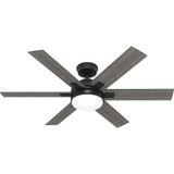 Georgetown 6 Blade Ceiling Fan with Light Kit 52 Inch Wide by Hunter Fans - 52783