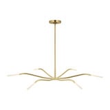 Lajos 14W 6 LED Chandelier 4.5 X 38.9 Inch Wide by Visual Comfort Modern - SLCH81927