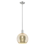 Athens 1 Light Stem Hung Mini Pendant 12.63 Inch X 10 Inch by Innovations - 716-1S-G12-10