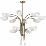 Arcus 12 Light Oversized Chandelier by Kichler - 52561