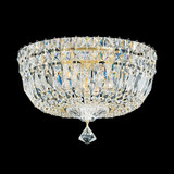 Petit Crystal Deluxe 5 Light 12 Inch Wide Flush Mount by Schonbek - 5892