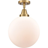 Beacon 100W 1 LED Semi Flush Mount 14.5 Inch X 12 Inch Wide by Innovations - 447-1C-G20-12-LED