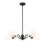 Breton 5 Light Chandelier 5 Inch Tall and 33 Inch Wide by Z Lite - 3048-5