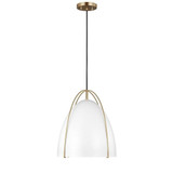 Norman 1 Light Medium Modern Pendant by Visual Comfort Studio - 6551801
