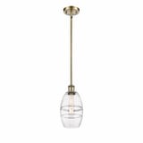 Vaz 1 Light Mini Stem Hung Pendant 8.13 Inch Tall by Innovations - 516-1S-G557-6