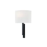 Textile 1 Light Hamilton ADA Wall Sconce by Justice Design - FAB-4332