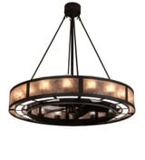 Smythe Craftsman 16 Light Fandelier 48 In H and 48 In W by Meyda Tiffany - smythecraftsman48