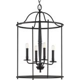 Durrell 4 Light Small Chandelier by Progress - P500210