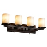 Clouds Dakota 4 Light Vanity Light by Justice Design - CLD-8774-10