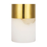 Caspe LED Alabaster Table Lamp 5.6 Inch Tall by Visual Comfort Modern - SLTB669