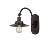 Railroad 1 Light Adjustable Swing Arm Wall Sconce 11X8 Inch by Innovations - 918-1W-M1-M7