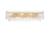 Emilia 6 Light Wall Sconce 7 Inch Tall and 27 Inch Wide by Elegant - 1780W27