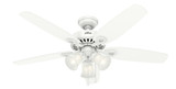 Builder 52 Inches Ceiling Fan with LED Light Kit by Hunter Fans - 1000334