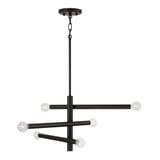 Zane 6 Light Medium Chandelier by Capital - 451261