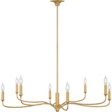 Chatsworth 8 Light Chandelier 10.13 X 42 Inch Wide by Visual Comfort Studio - AC1218