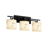 Lumenaria Aero 3 Light Oval Shade Vanity Light by Justice Design - FAL-8703-30