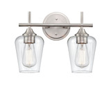 Ashford 2 Light Bath Vanity 10.75 Inch Tall X 13.75 Inch Wide by Millennium - 9702