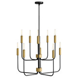 Austen 10 LED Light Large Chandelier by Lark - 83636