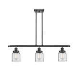 Bell 100W 3 LED Stem hung Island 10 Inch Tall X 36 Inch Wide by Innovations - 916-3I-G5-LED