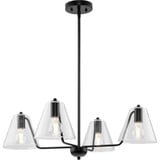Anya 4 Light Linear Pendant 9.63 Inch Tall and 30 Inch Wide by Progress - A400007