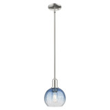 Brookhaven Globe 1 Light Stem Mini Pendant 11.63 Inch Tall by Innovations - 716-1S-G483-8