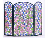 40 Inch Rose Trellis Fireplace Screen by Meyda Tiffany - 3574-FS