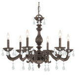 Paris Market 6 Light Large Chandelier by Crystorama 5036 - 5036