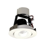 Iolite 4 Inch Comfort Dim LED Retrofit Round Adjustable Gimbal by Nora - NIR-4RGI4CAG