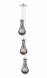 Malone 6 Light Cord Hung Small Pendant by Innovations - 106-450-1P-G450-6