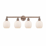 Belfast 4 Light Vanity Light 33 Inch Wide by Innovations - 616-4W-B