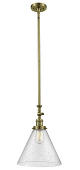 Cone 1 Light Medium Pendant by Innovations 206-G4L-L - 206-G4L-L