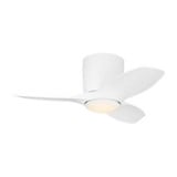 Titus 32 Hugger 3 Blade Ceiling Fan with Light Kit 32 Inch Wide Generation - 3TTHR32