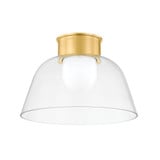 Lakeside 1 Light 14 Inch Wide Flush Mount by Hudson Valley - 3514