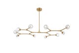 Zayne 10 Light Oversized Pendant by Elegant - 3508D56