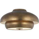 Solene 1 Light Flush Mount 8.88 X 18 Inch Wide by Visual Comfort Studio - LXF1031