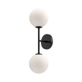 Cassia 2 Light Vanity Light by Alora - WV549220