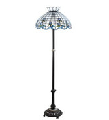 Roseborder 62 Inch High Roseborder Floor Lamp by Meyda Tiffany 1903-62FL - 1903-62FL