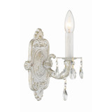 Paris Market 1 Light Candle Style Wall Sconce by Crystorama - 5021
