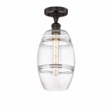 Vaz 1 Light 8 Inch Wide Semi Flush Mount by Innovations - 616-1F-G557-8