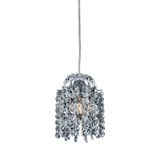 Milieu 1 Light Steel Mini Pendant 9 Inch Tall by Allegri - 11761-955