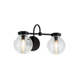 Ridge 2 Light Wall Sconce by Matteo - W84002