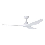 Surfline 3 Blade Ceiling Fan with Light Kit 60 Inch Wide by Eglo - 235112-60