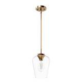 Vidria 1 Light Small Pendant by Hunter Fans - 4523-7.25