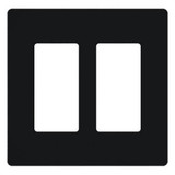 Satin Colors 4.75 Inch 2-Gang Wall Plate by Lutron - SC-2