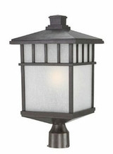 Barton 1 Light Post Mount by Dolan  - 9118