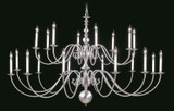 Jamestown 20 Light Oversized Foyer Chandelier by Framburg 9145 - 9145